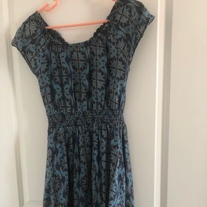 Modcloth Mata Traders Twist and Twirl Cotton Fair Trade XS Dress